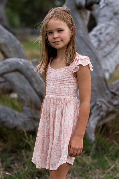 Pure Western Girl’s Sara Short Sleeve Dress