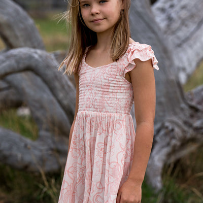 Pure Western Girl’s Sara Short Sleeve Dress