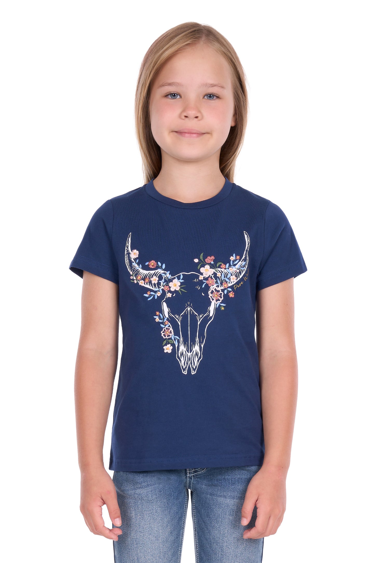 Pure Western Girl’s Bindi Short Sleeve Tee