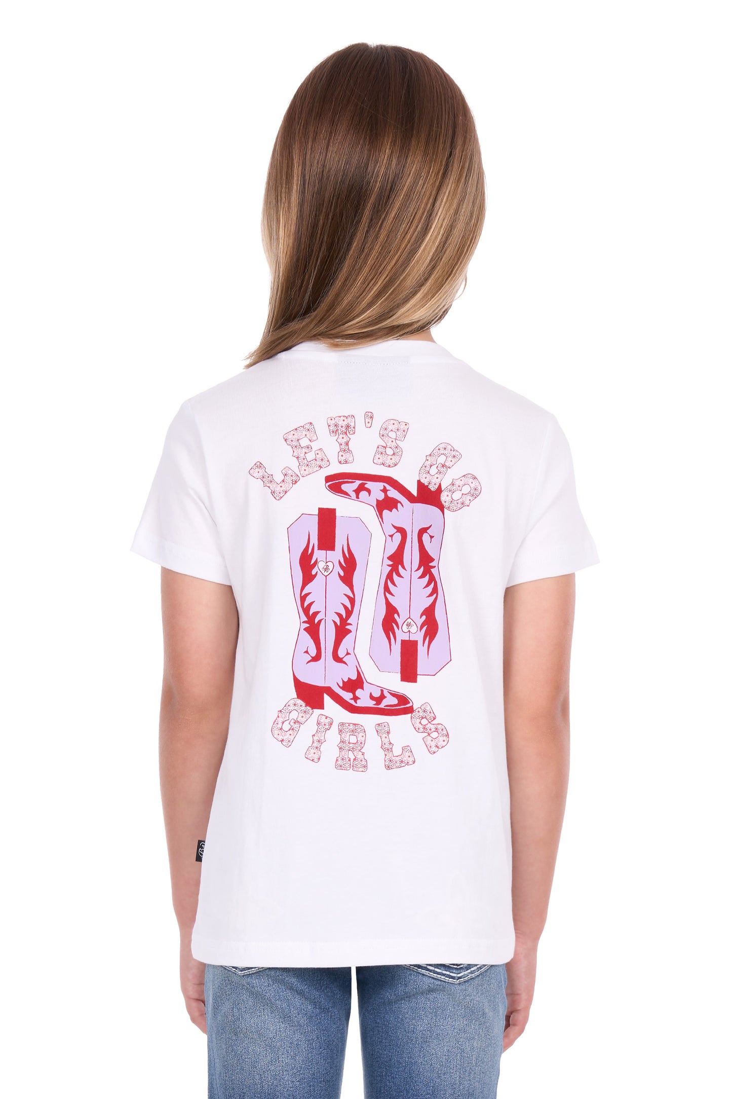 Pure Western Girl’s Amelia Relaxed Short Sleeve Tee