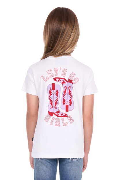 Pure Western Girl’s Amelia Relaxed Short Sleeve Tee