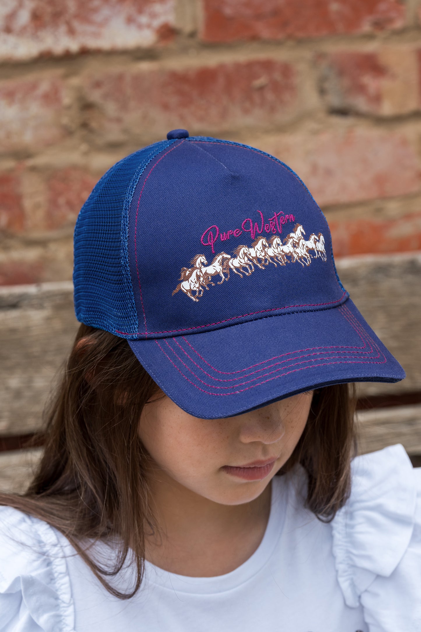 Pure Western Kid’s Harper Trucker Cap