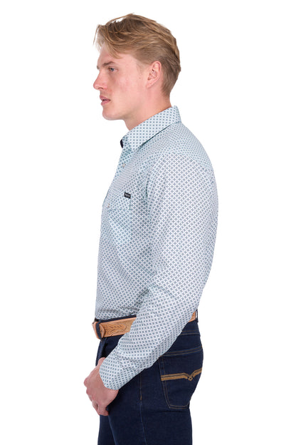 Pure Western Men’s Gerald Print Western Long Sleeve Shirt