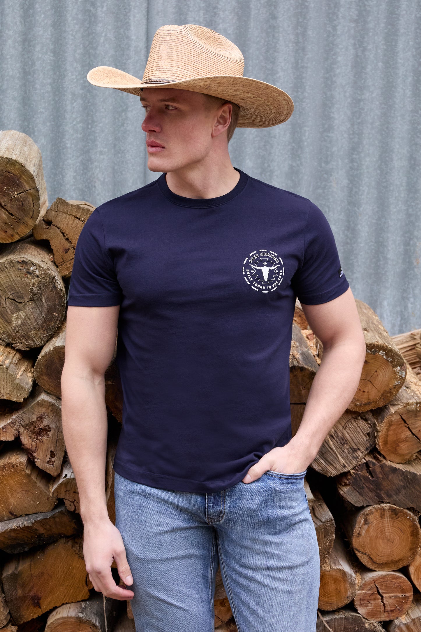 Pure Western Men’s Oscar Short Sleeve Tee
