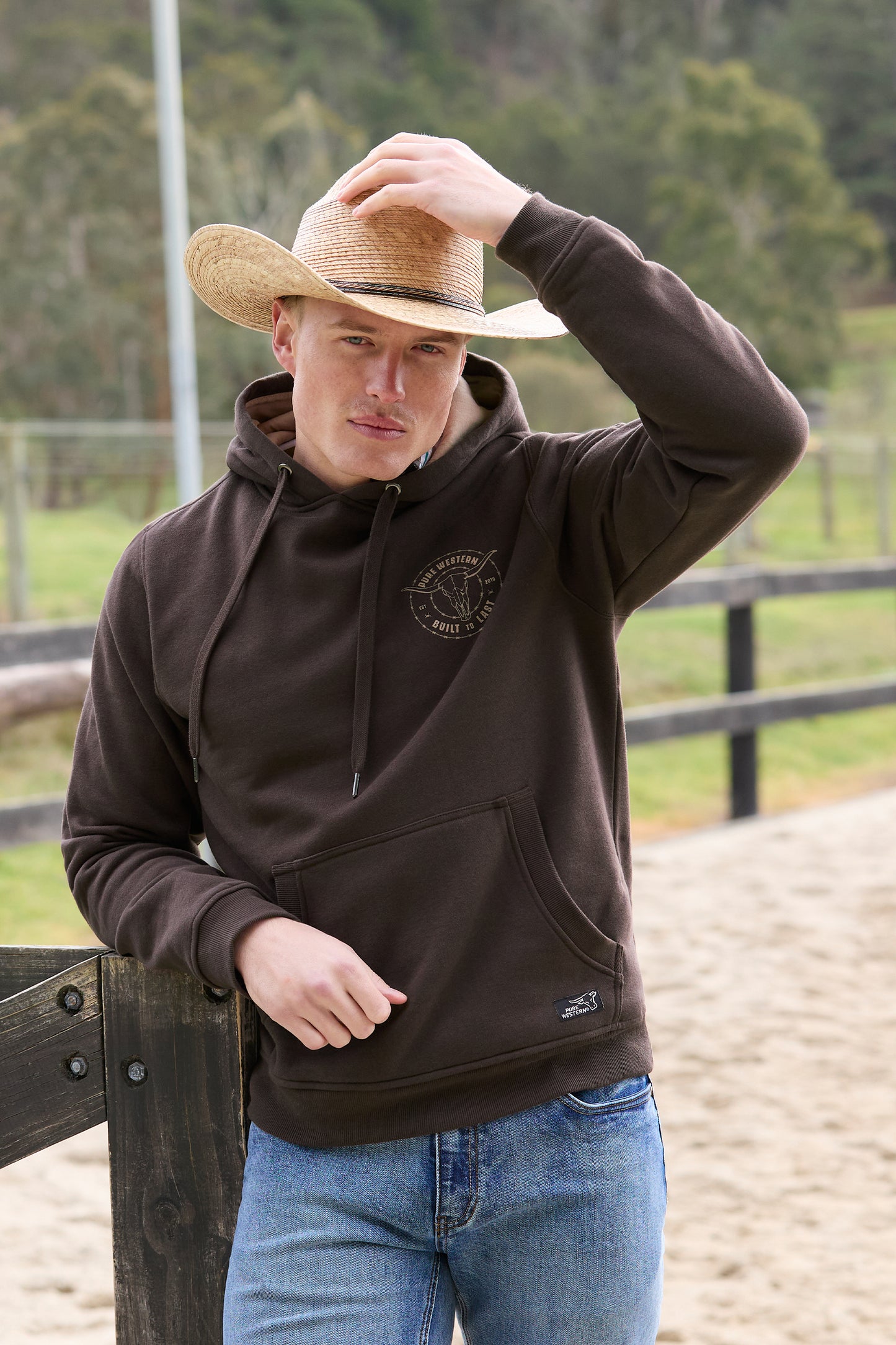 Pure Western Men’s Walker Pullover Hoodie