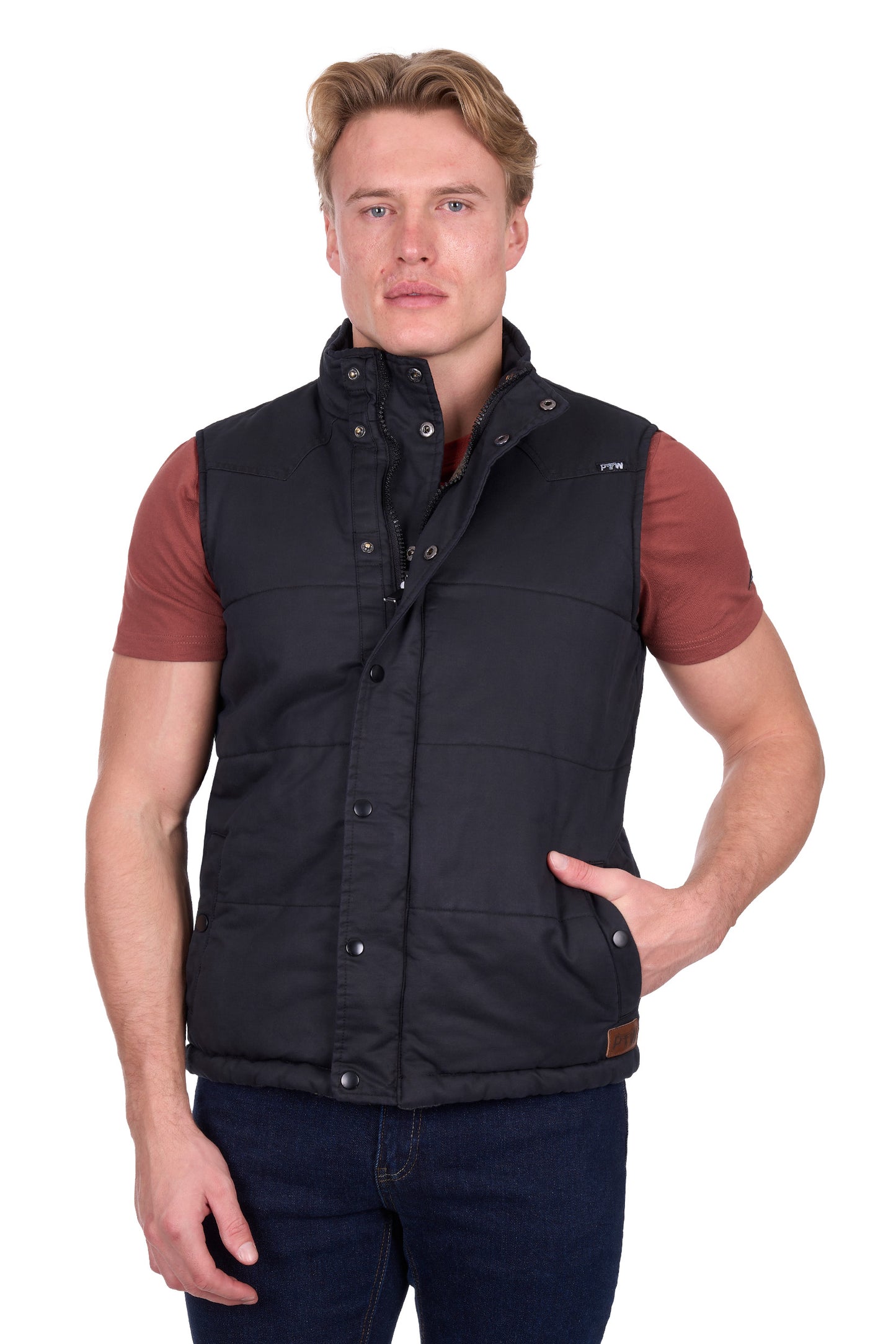 Pure Western Men’s Trevor Reversible Vest