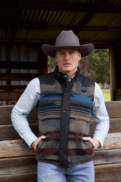 Pure Western Men’s Trevor Reversible Vest