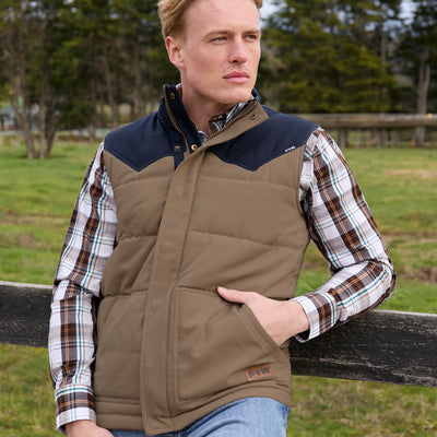 Pure Western Men’s Jamie Reversible Vest