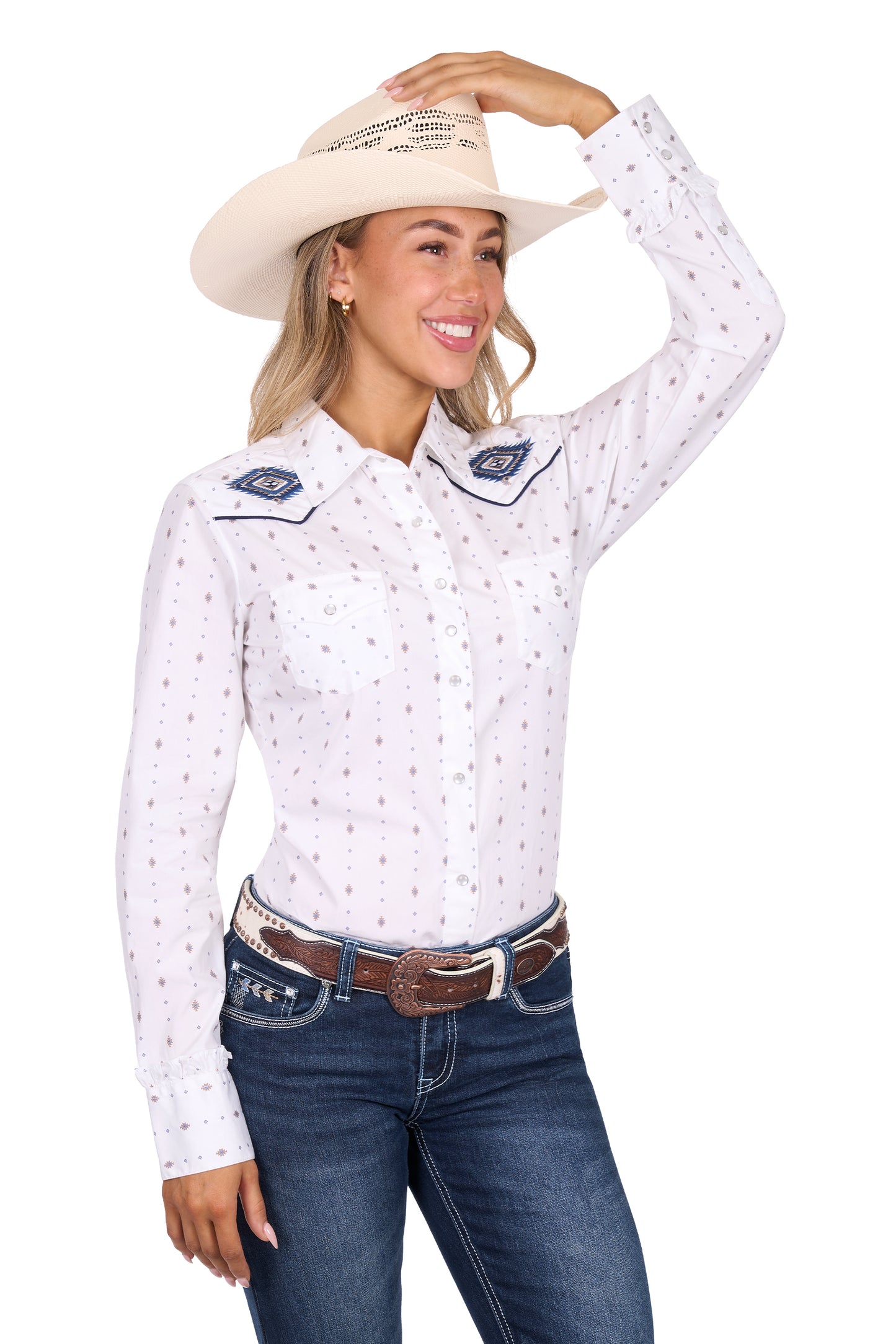 Pure Western Women’s Shawna Western Long Sleeve Shirt