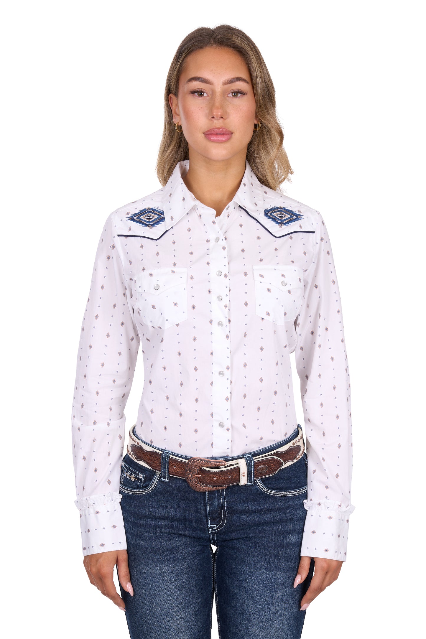 Pure Western Women’s Shawna Western Long Sleeve Shirt