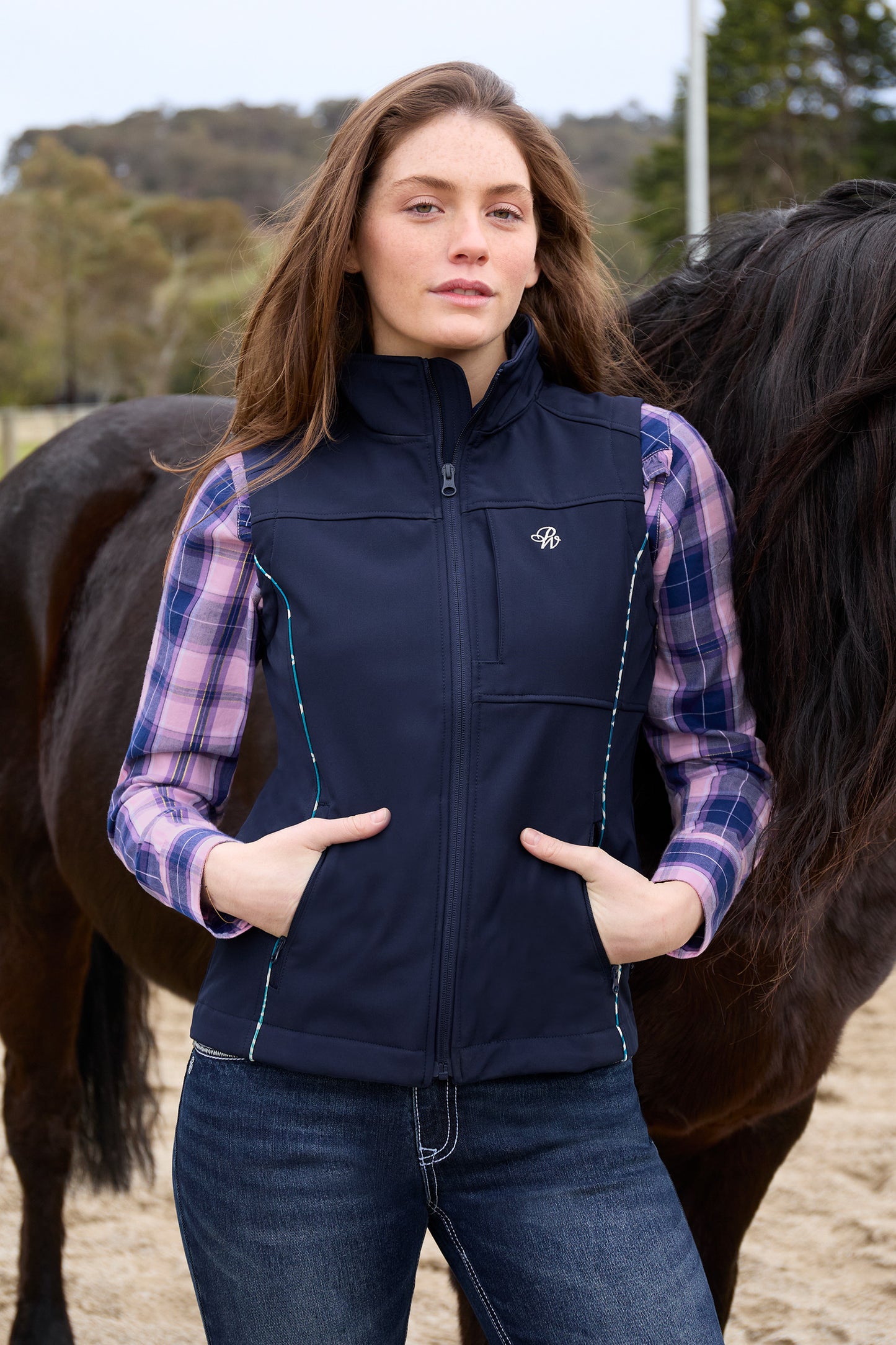Pure Western Women’s Corine Softshell Vest