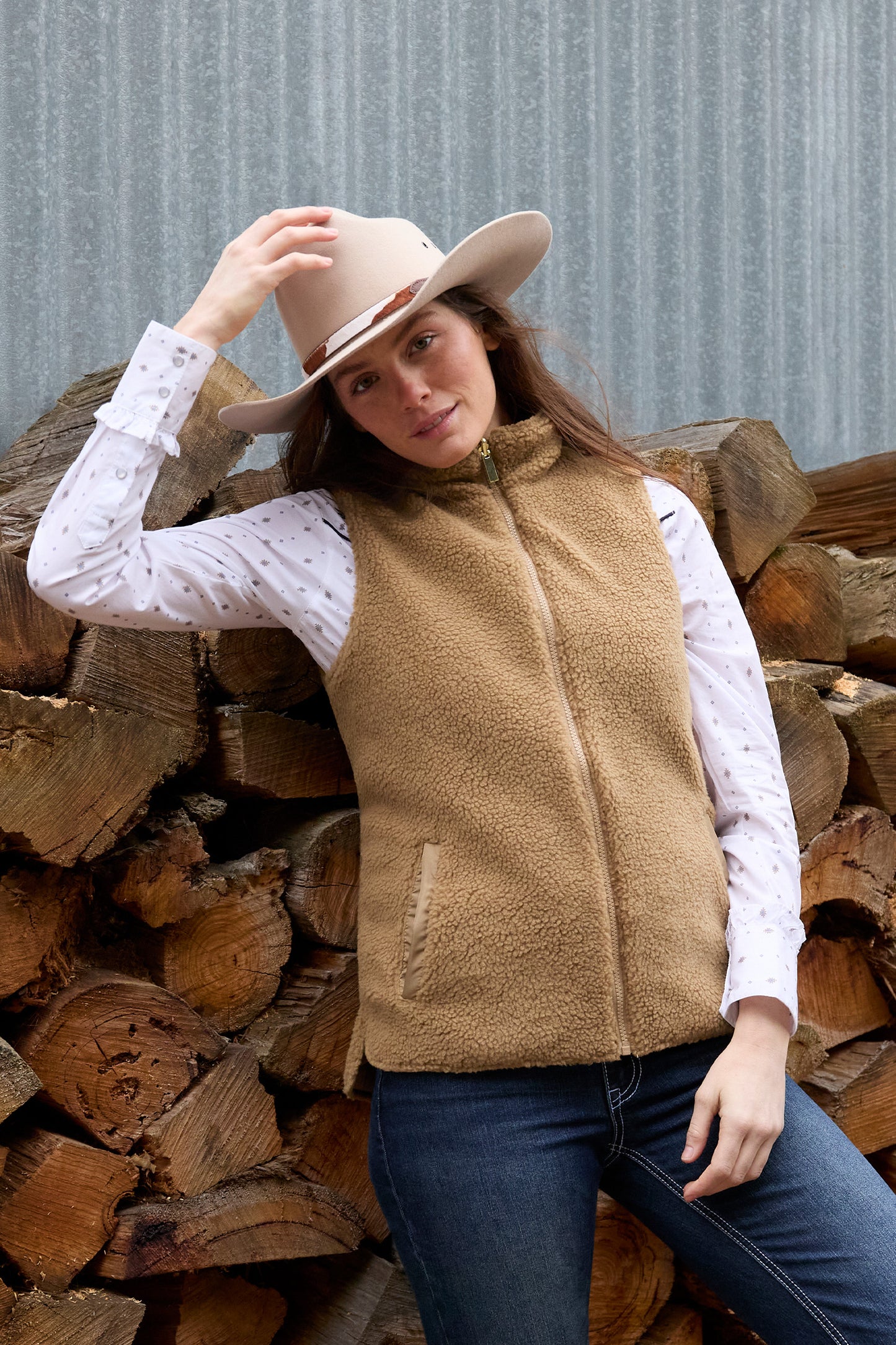 Pure Western Women’s Sherri Reversible Vest