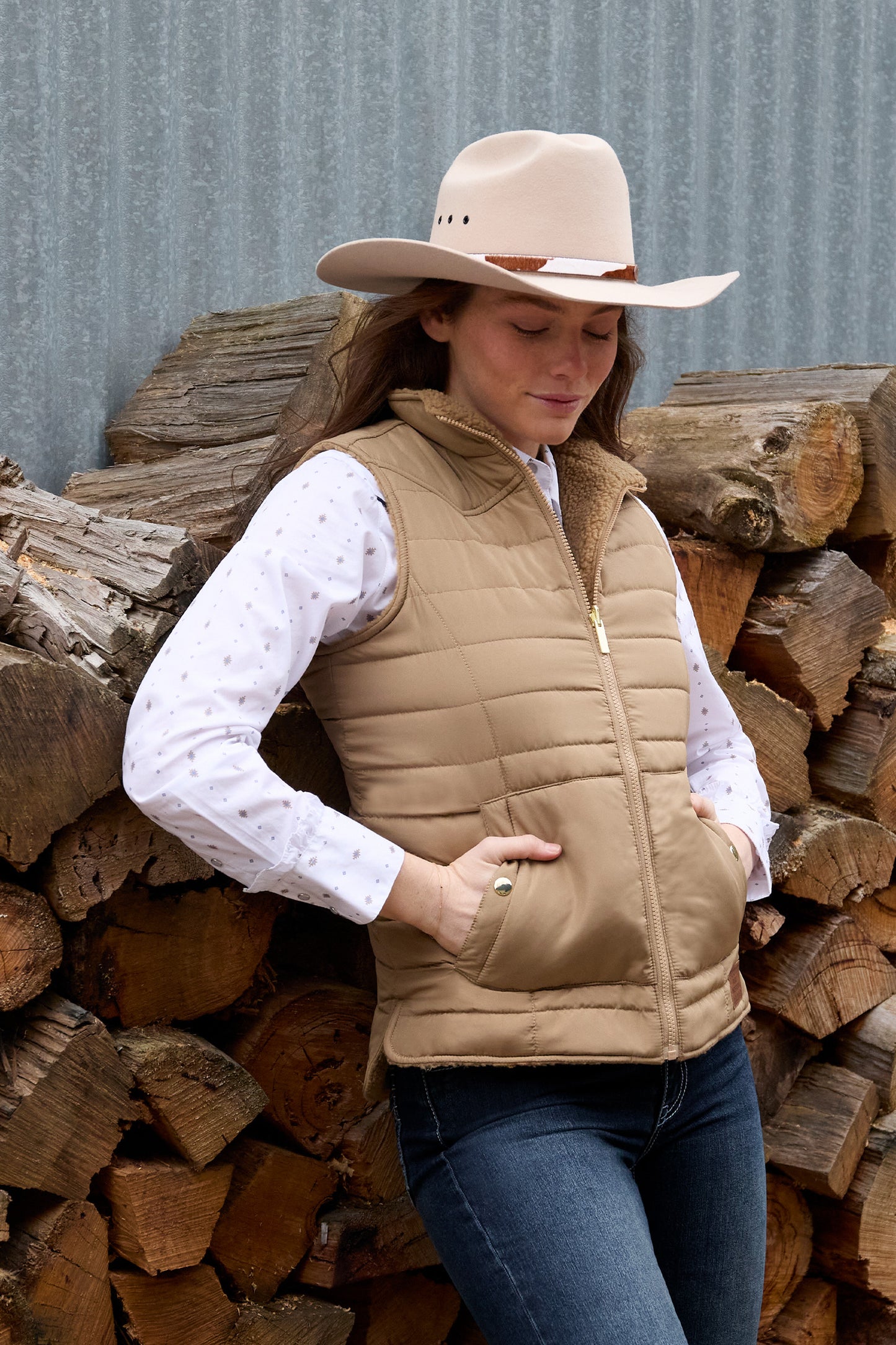 Pure Western Women’s Sherri Reversible Vest