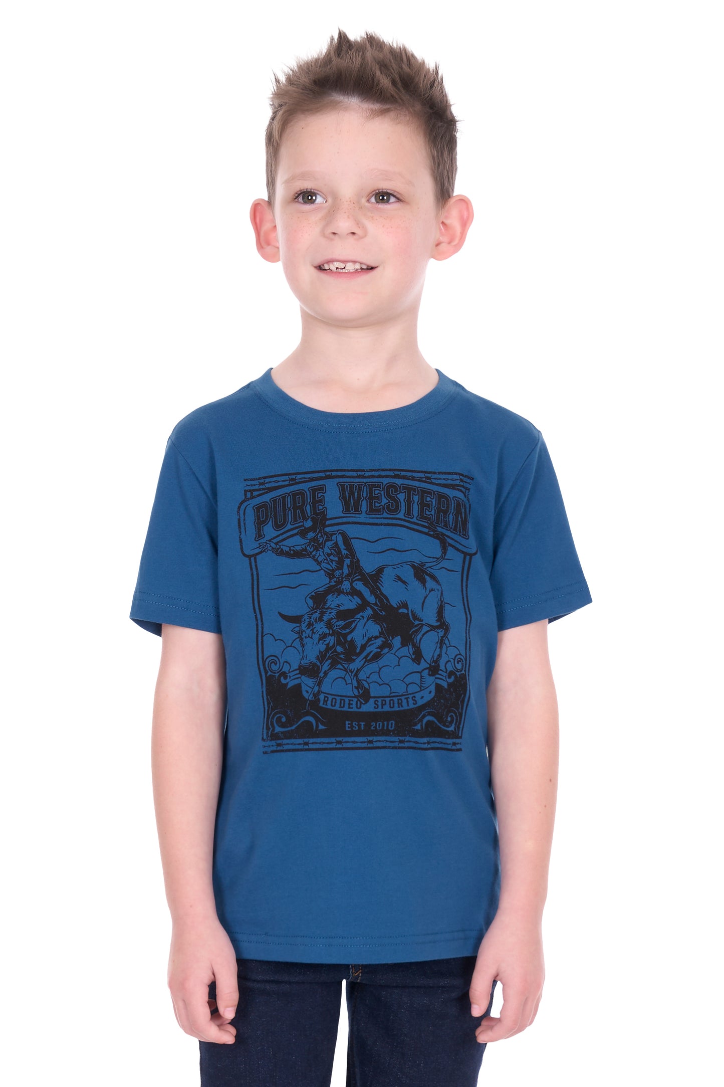 Pure Western Boy’s Rodeo Short Sleeve Tee