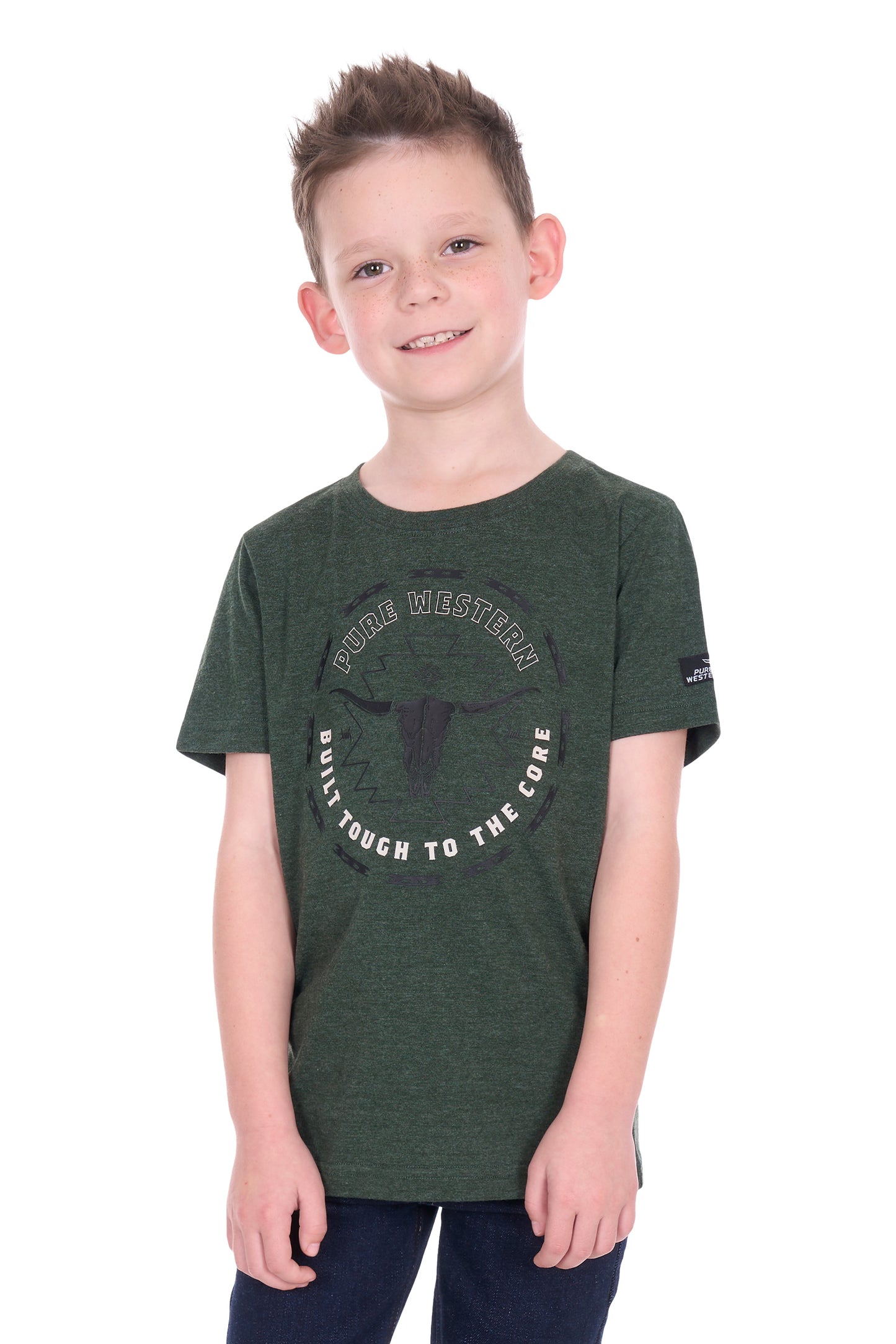 Pure Western Boy’s Oscar Short Sleeve Tee