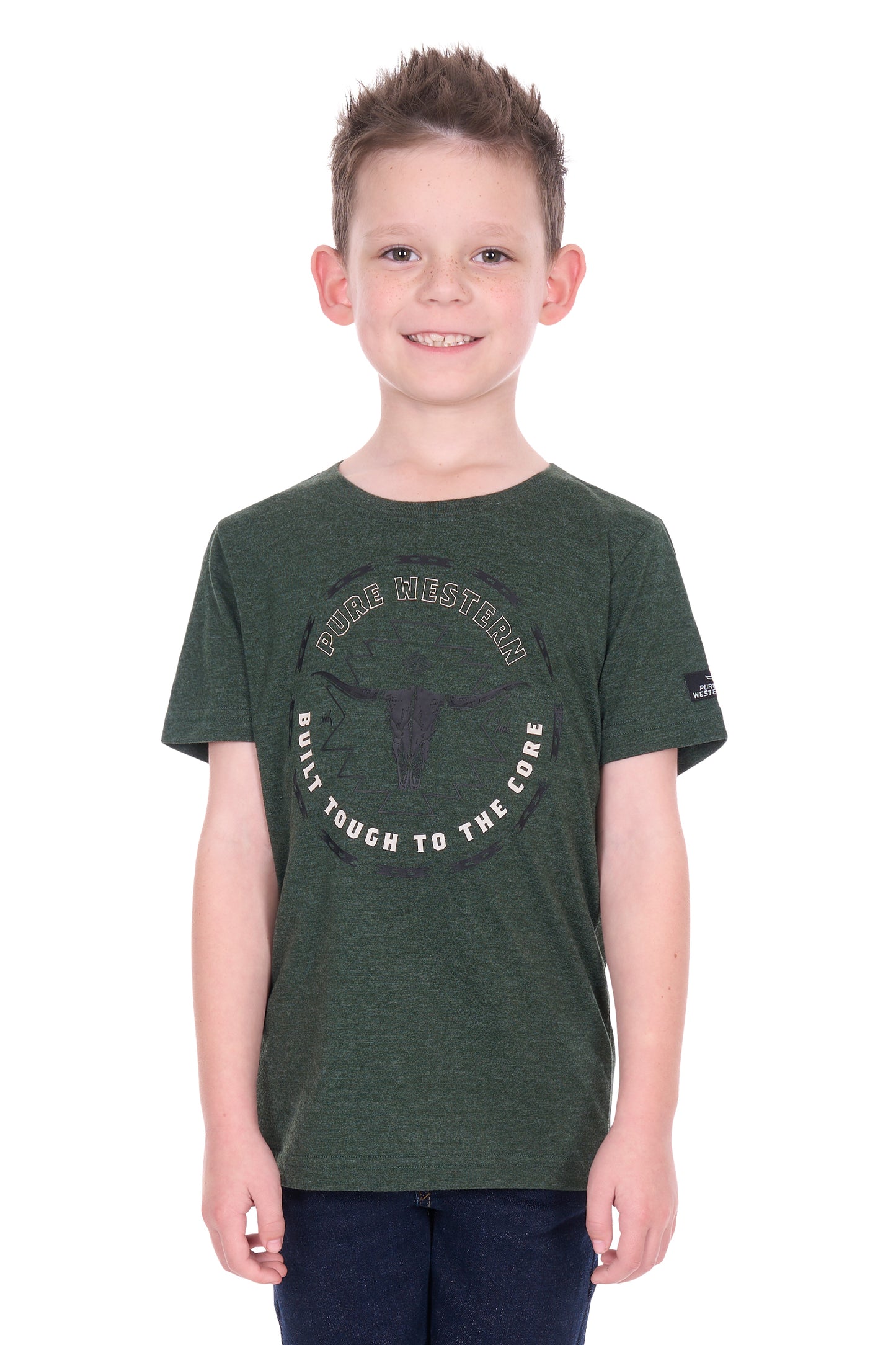 Pure Western Boy’s Oscar Short Sleeve Tee