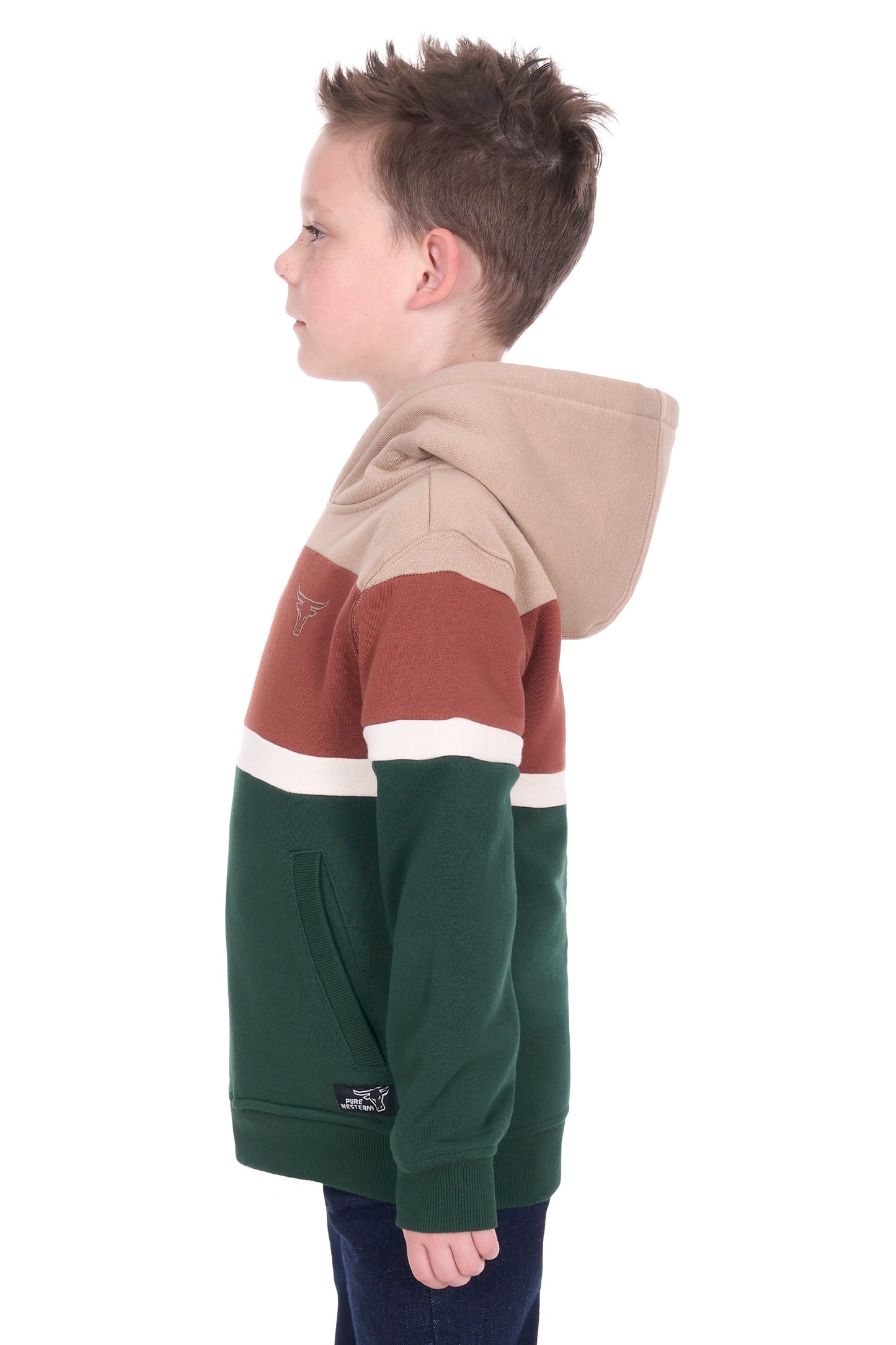 Pure Western Boy’s Harry Pullover Hoodie