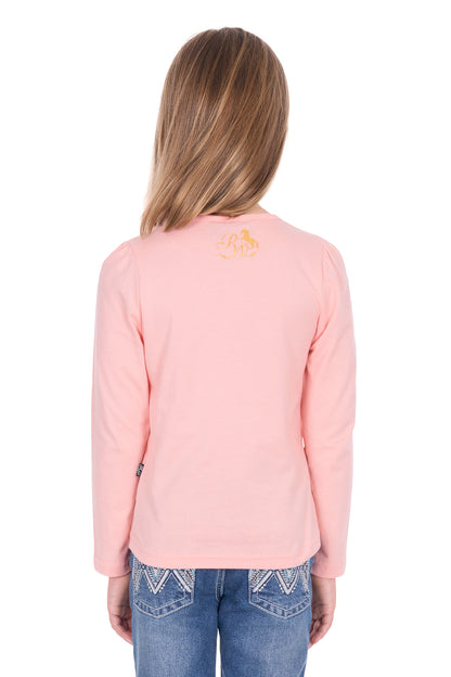 Pure Western Girl’s Danica Long Sleeve Tee