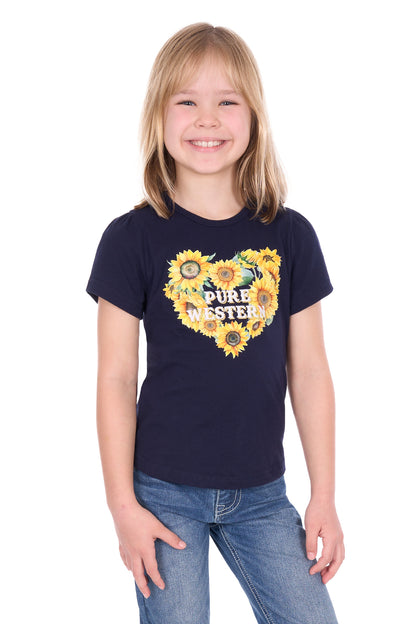 Pure Western Girl’s Marissa Short Sleeve Tee