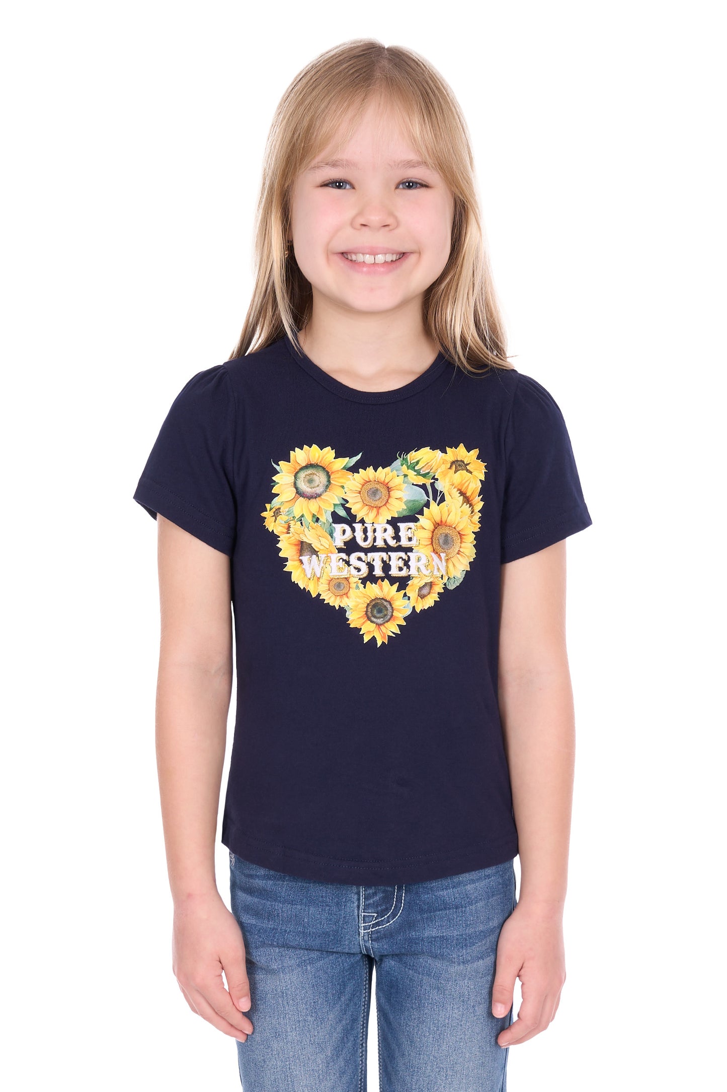 Pure Western Girl’s Marissa Short Sleeve Tee