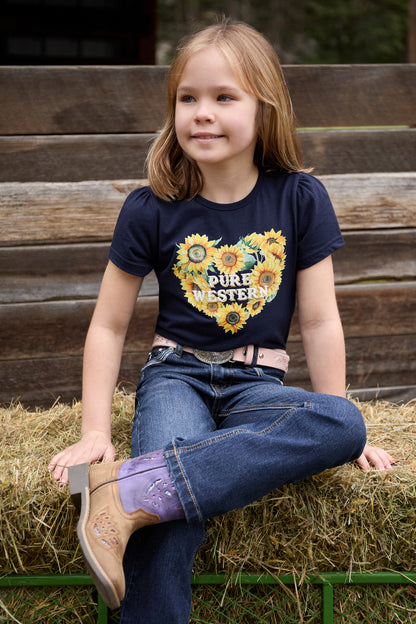 Pure Western Girl’s Marissa Short Sleeve Tee