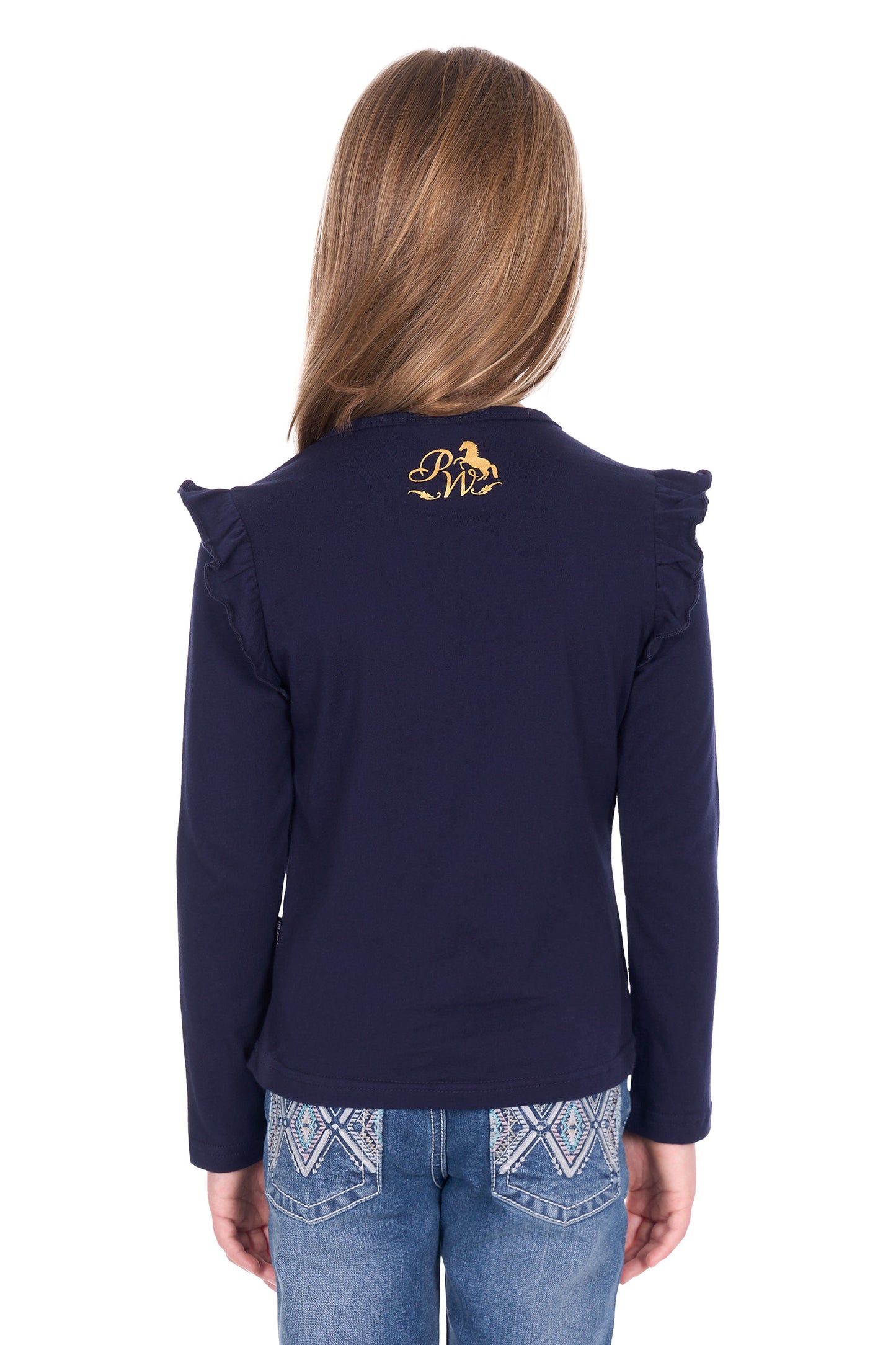 Pure Western Girl’s Trinity Long Sleeve Tee