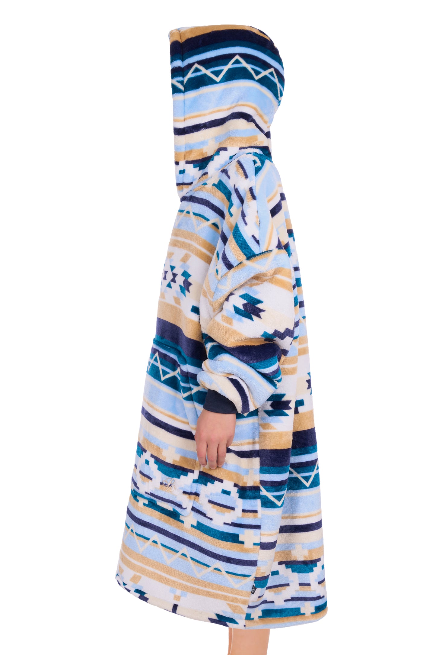 Pure Western Kid’s Aztec Print Snuggle Hoodie