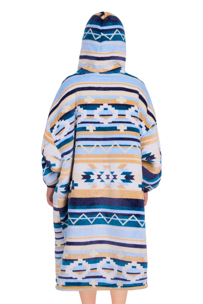 Pure Western Kid’s Aztec Print Snuggle Hoodie