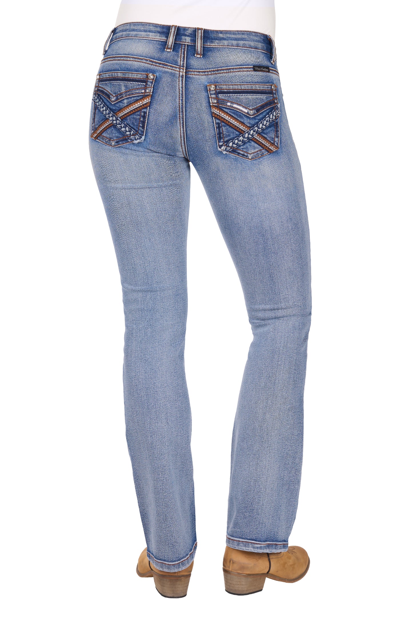 Pure Western Women’s Emily Boot Cut Jean 32” Leg