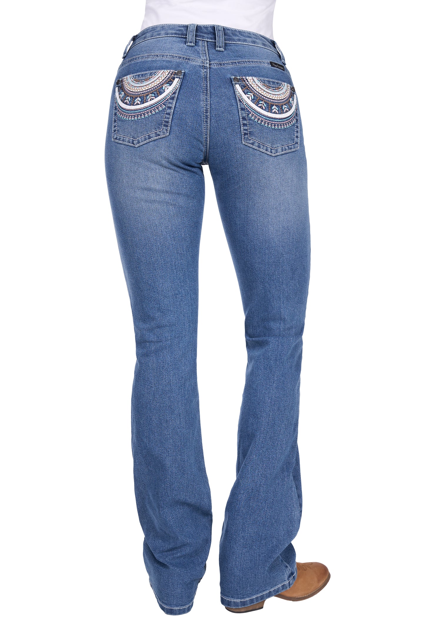 Pure Western Women’s Pat Relaxed Rider Jean 36” Leg