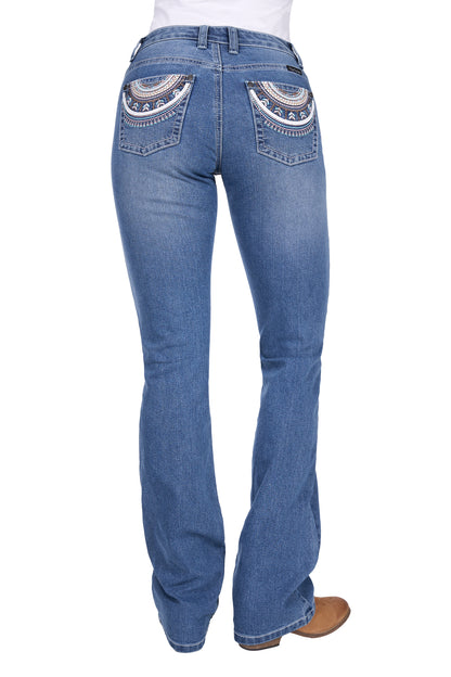 Pure Western Women’s Pat Relaxed Rider Jean 36” Leg