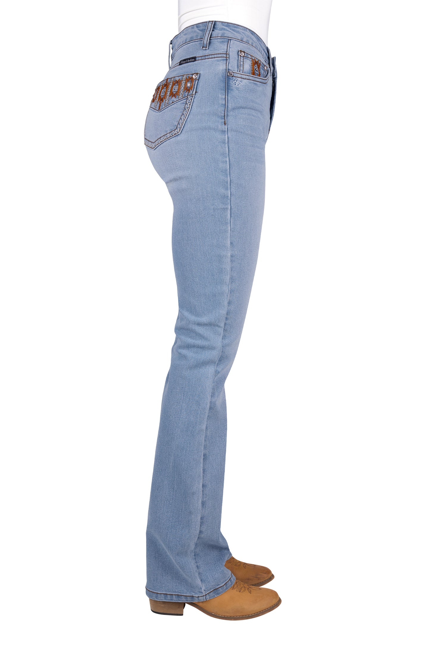Pure Western Women’s Liz High Rise Boot Cut Jean