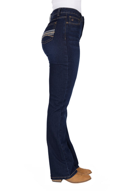 Pure Western Women’s Ida High Rise Boot Cut Jean