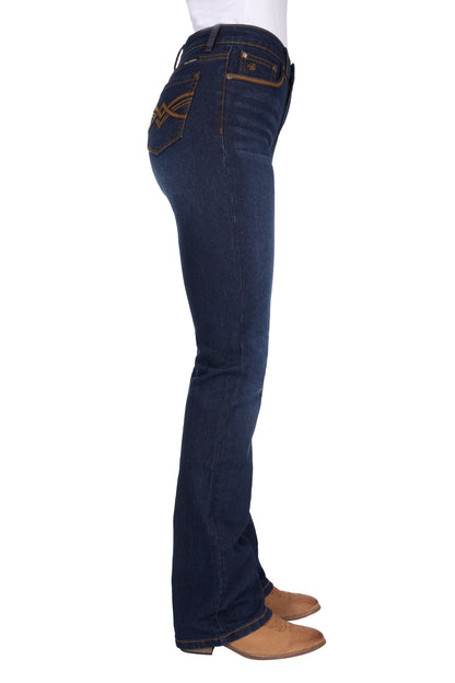 Pure Western Women’s Nova High Rise Boot Cut Jean 34” Leg