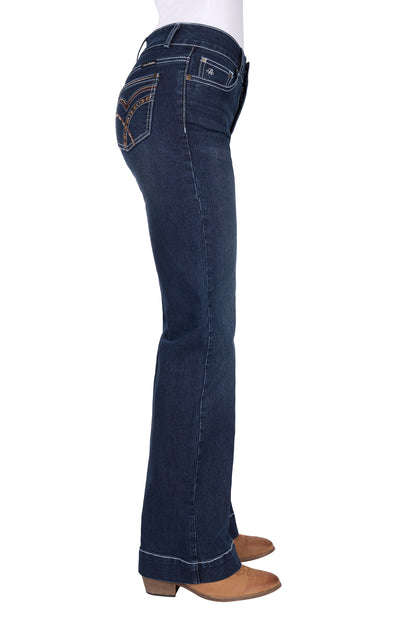 Pure Western Women’s Romy Trouser Jean 32” Leg