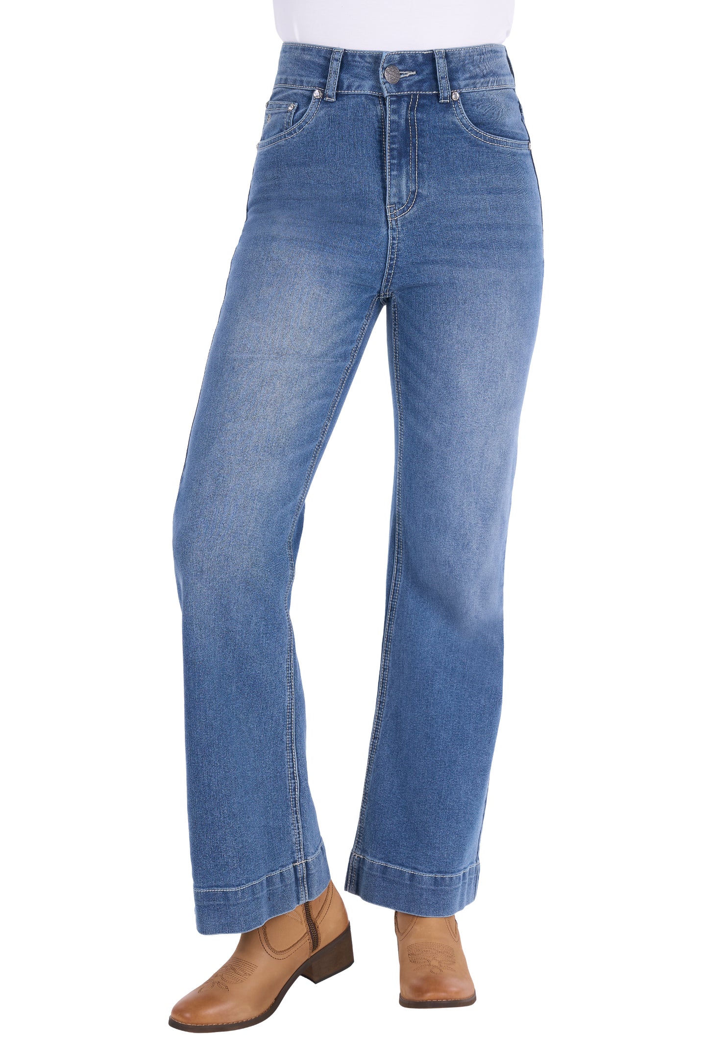 Pure Western Women’s Banks Trouser Jean 30” Leg