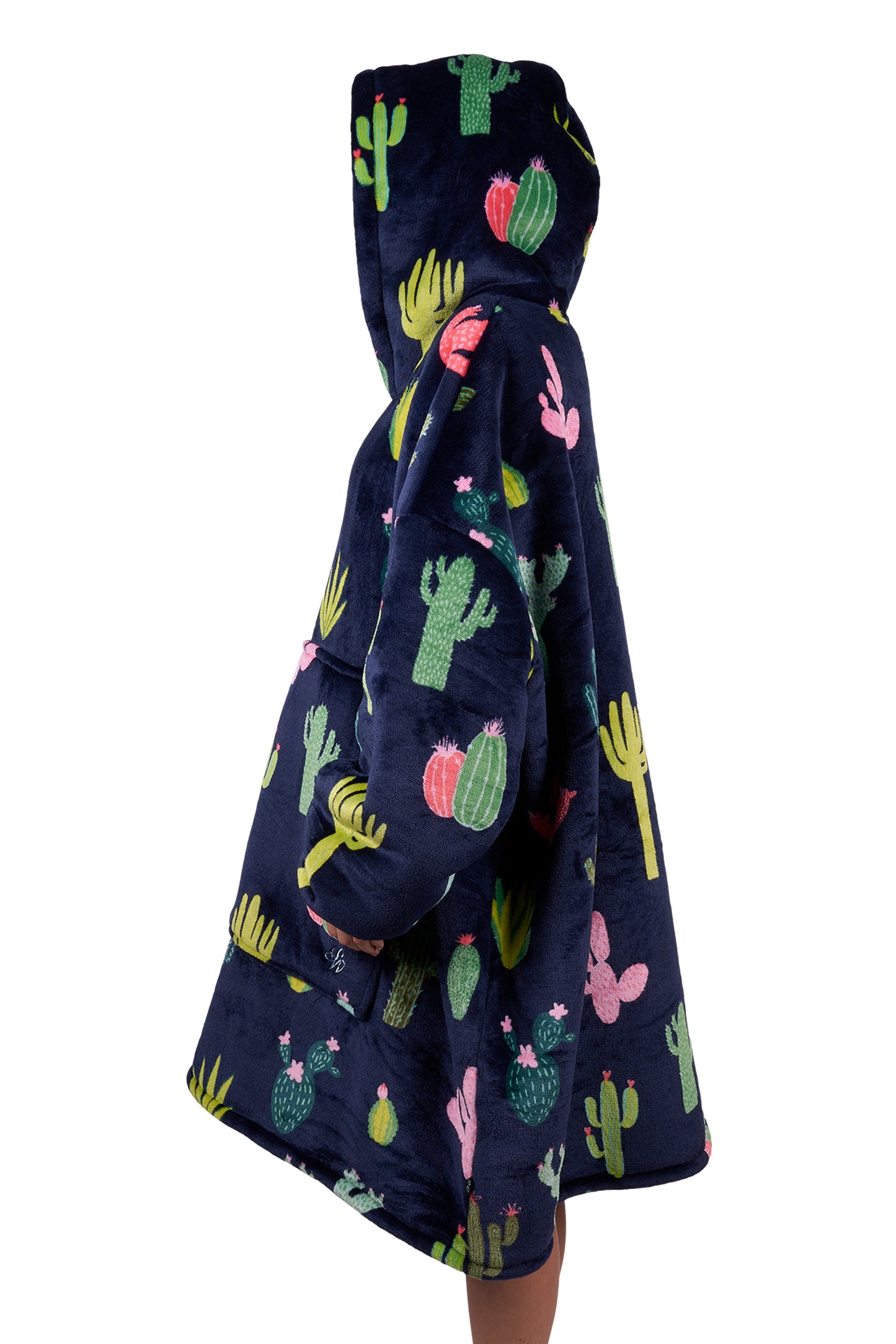 Pure Western Adult’s Cactus Print Snuggle Hoodie
