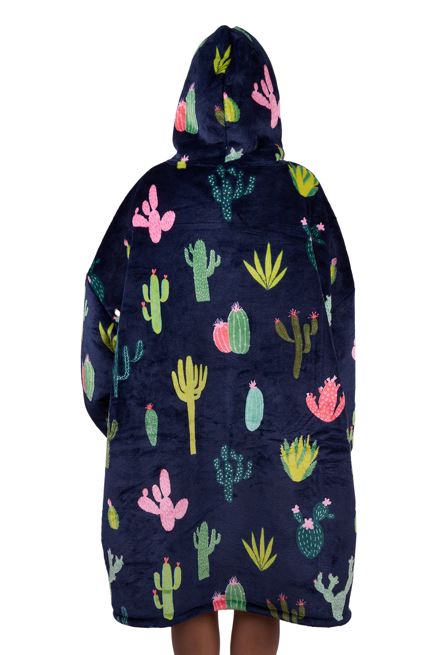 Pure Western Adult’s Cactus Print Snuggle Hoodie