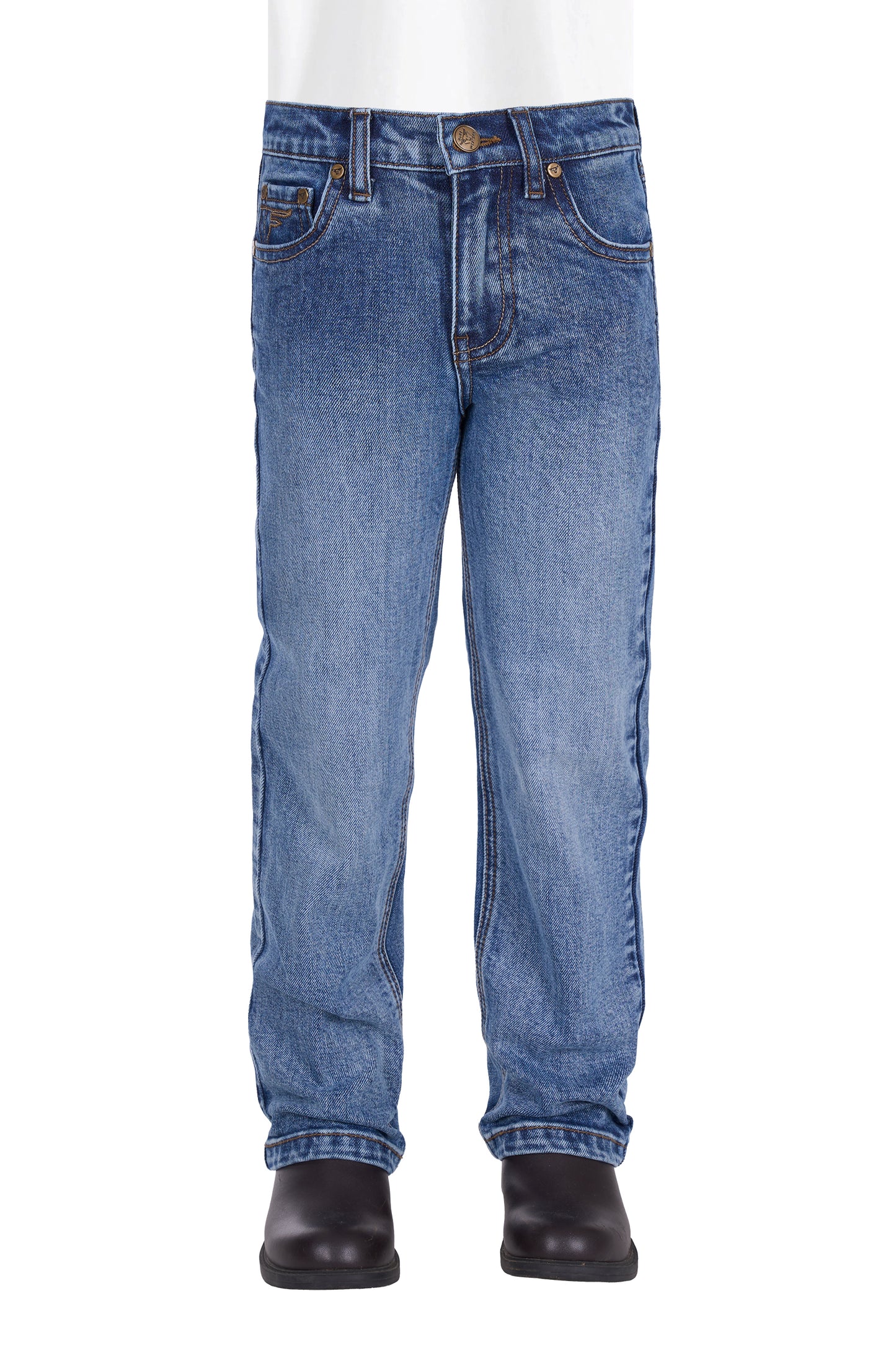 Pure Western Boy’s Hawkins Straight Leg Jean