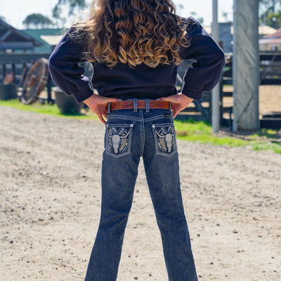 Pure Western Girl’s Bec Boot Cut Jean