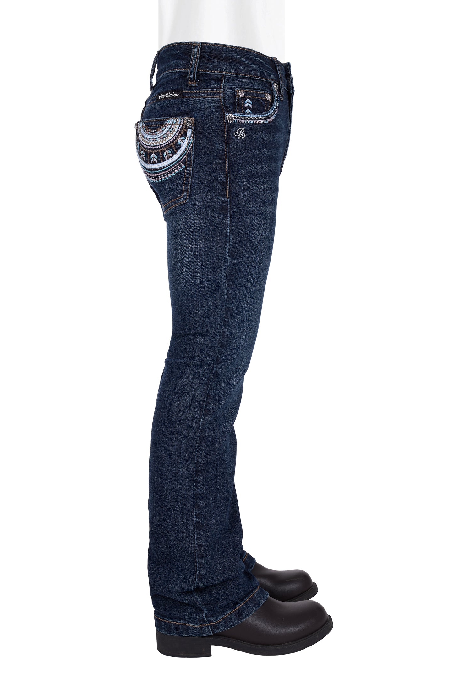 Pure Western Girl’s Pat Boot Cut Jean