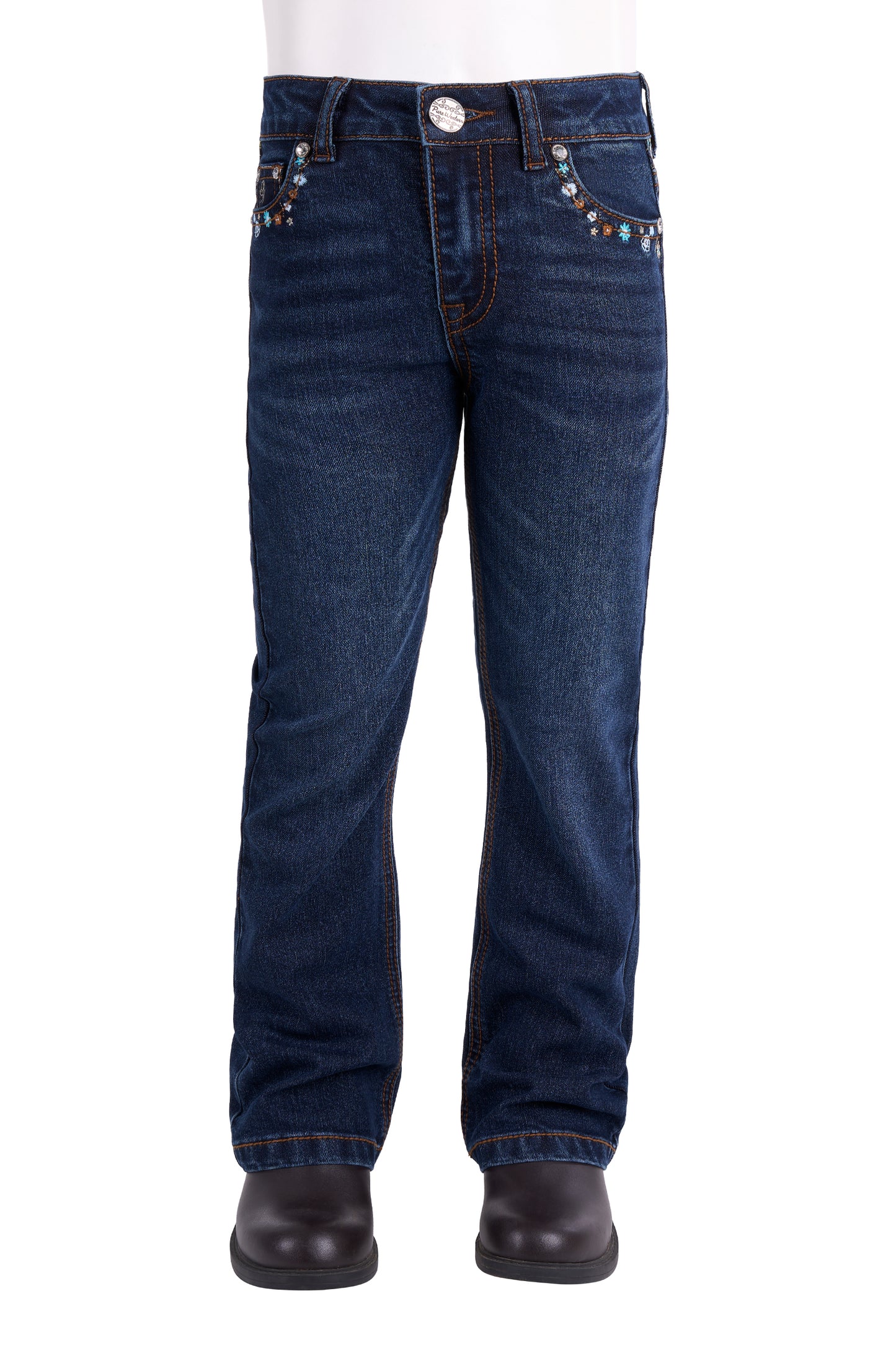 Pure Western Girl’s Blossom Boot Cut Jean