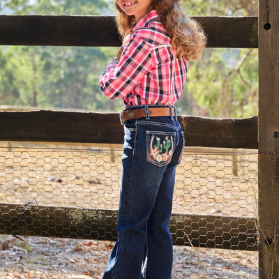 Pure Western Girls Zoe Boot Cut Jeans