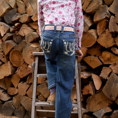 Pure Western Girl’s Louisa Straight Leg Jean