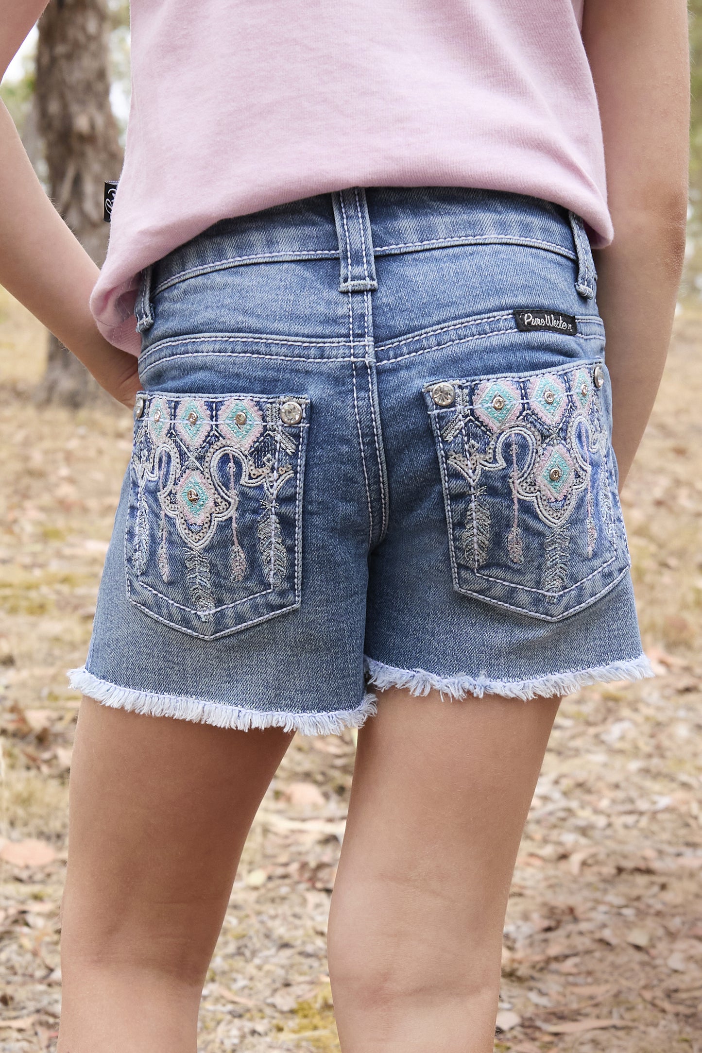 Pure Western Girl’s Bailey Short