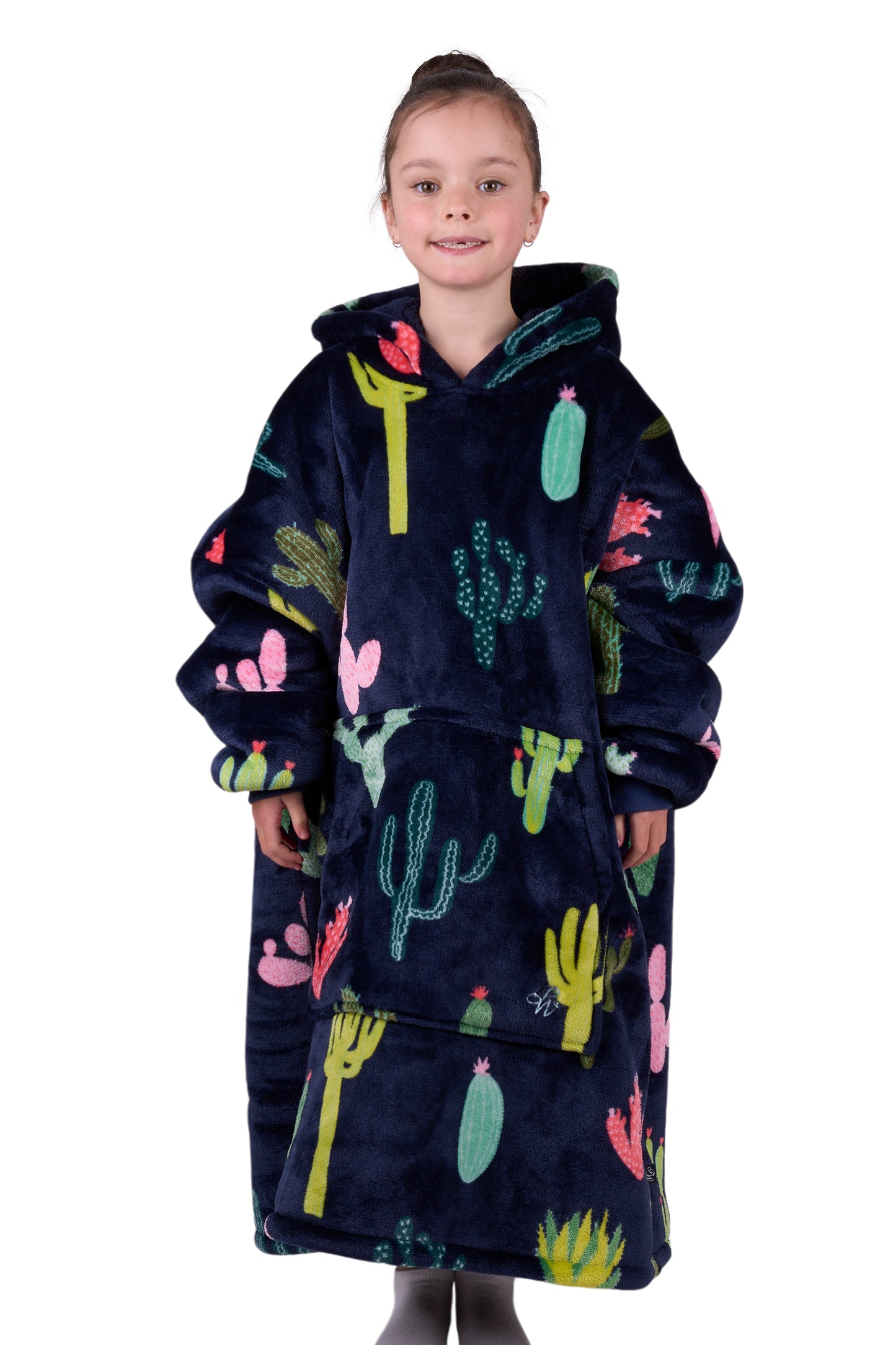 Pure Western Kid’s Cactus Print Snuggle Hoodie