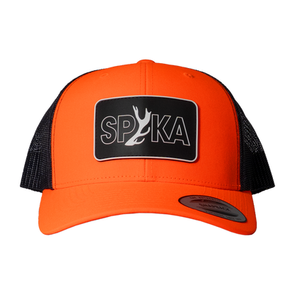 Spika Adult Patch Trucker Cap - Cast Antler