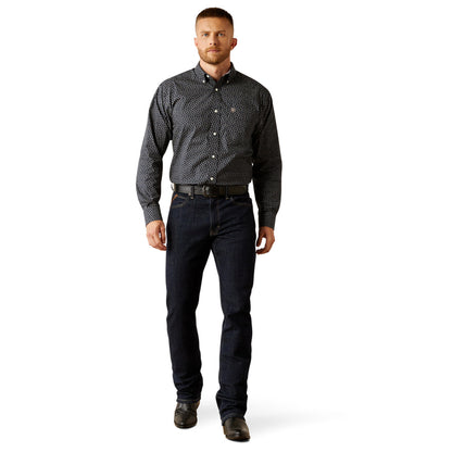 Ariat Men's Wrinkle Free Ralph Long Sleeve Shirt - Black