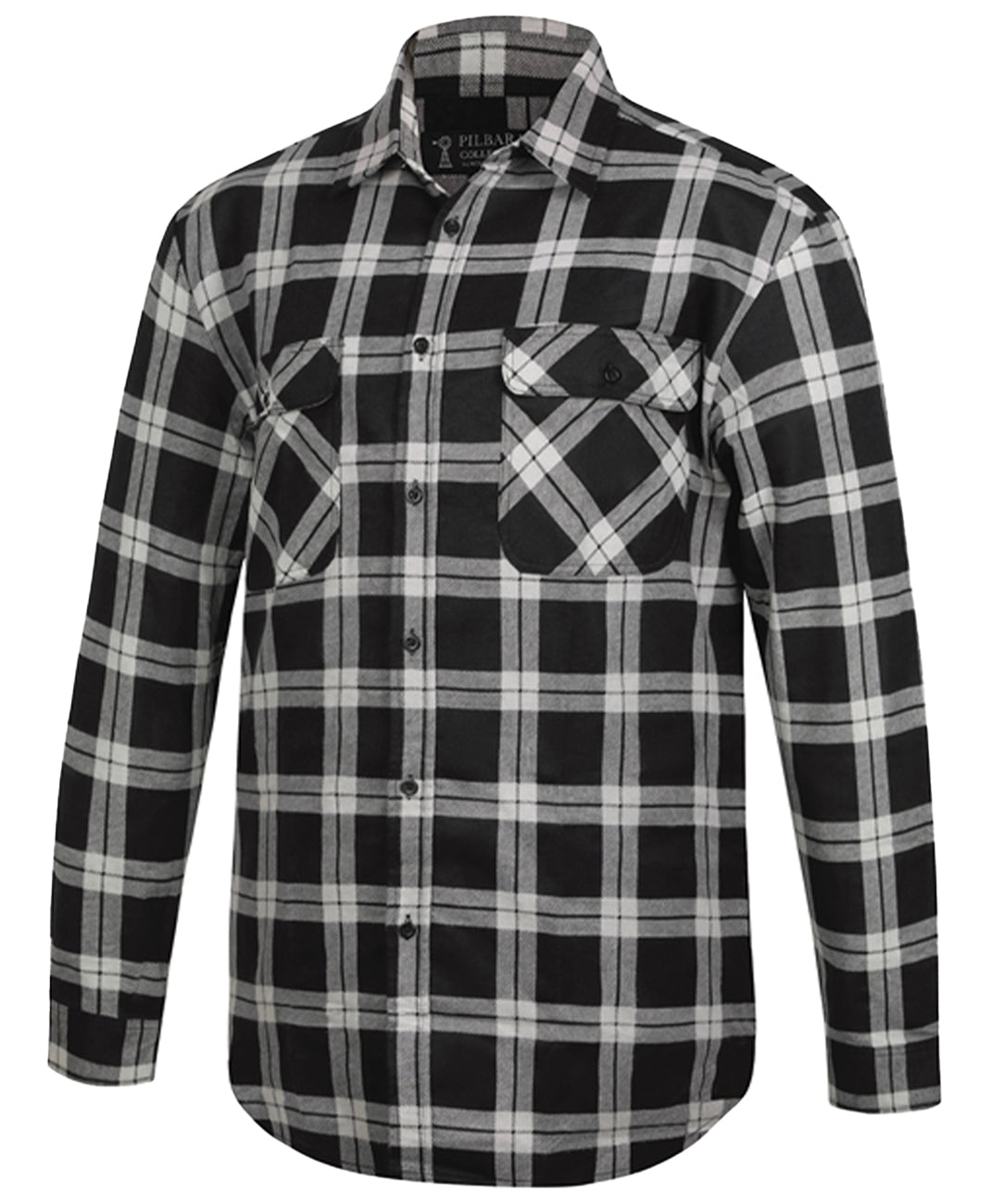 Pilbara Men's Flannelette Shirt Open Front - RM123SOF