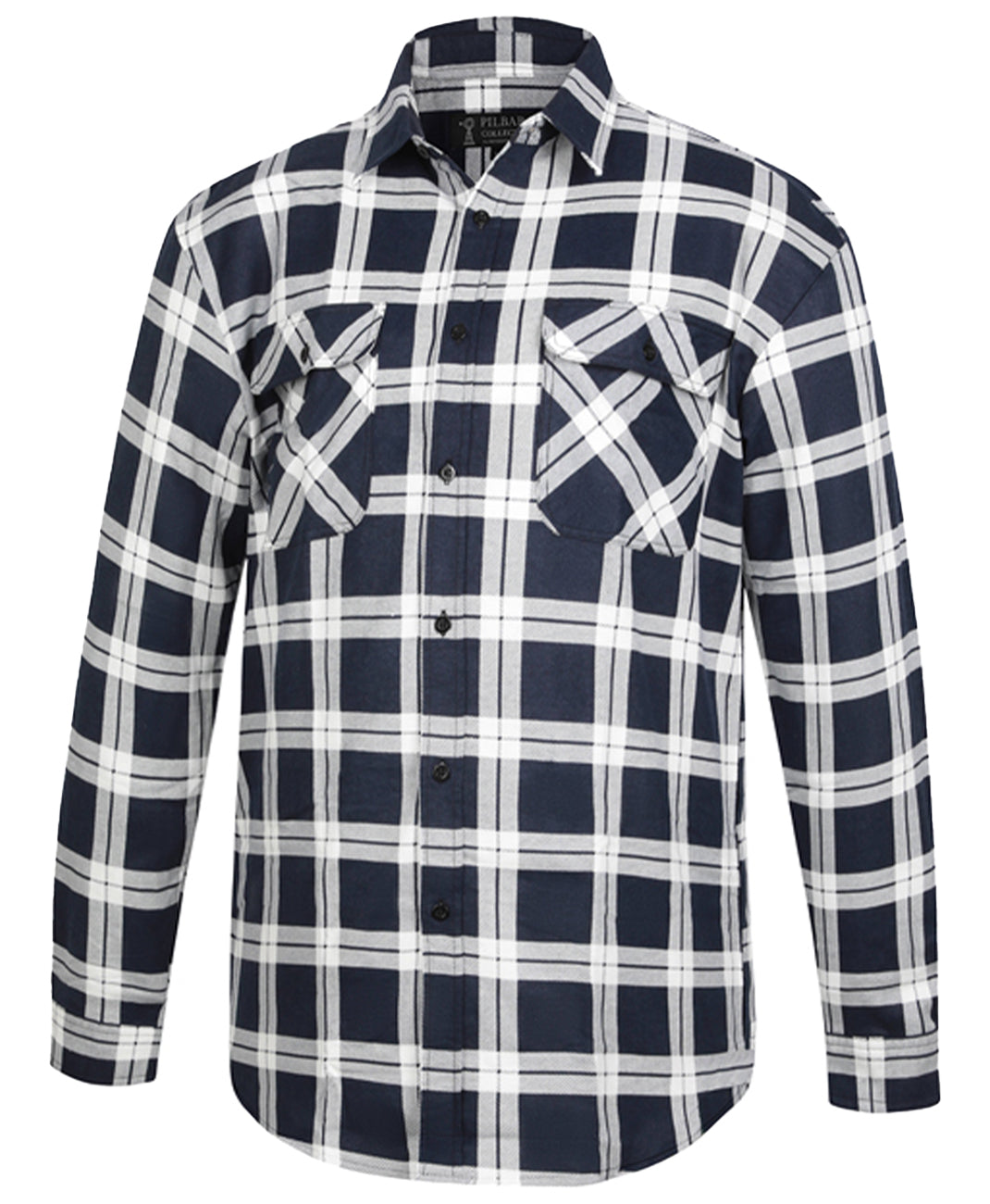 Pilbara Men's Flannelette Shirt Open Front - RM123SOF